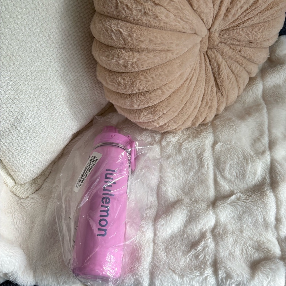 lululemon athletica Pink Stainless Water Bottle